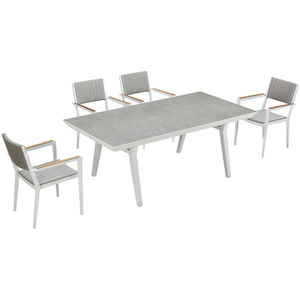 contemporary table and chair set