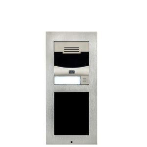 vandal-proof door station / with camera / with proximity reader / modular