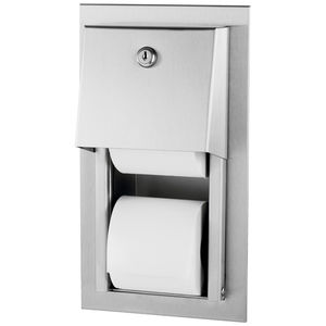 wall-mounted toilet paper dispenser