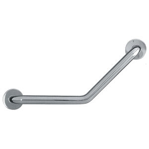 stainless steel grab bar / wall-mounted / commercial / for handicapped