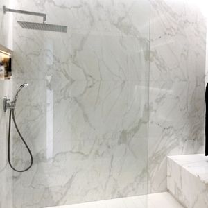 marble stone slab / polished / for floors / wall-mounted