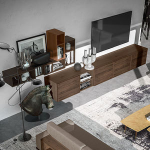 contemporary TV wall unit