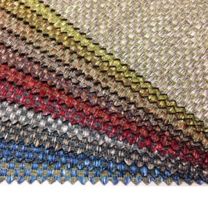 upholstery fabric / plain / polyester / cotton