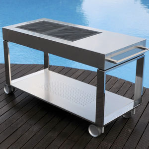 charcoal barbecue