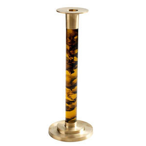 glass candle holder