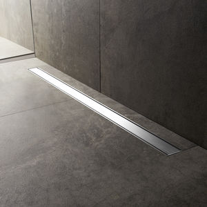 glass linear shower drain 1