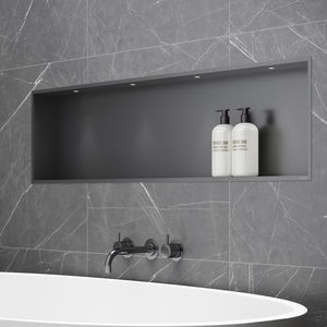 stainless steel wall niche