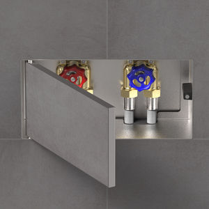 stainless steel wall niche