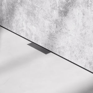 brushed stainless steel shower drain