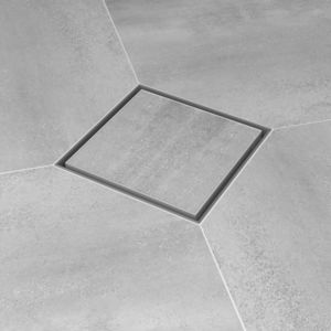 concrete shower drain 1
