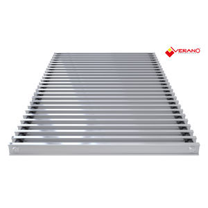 Grille aération aluminium laqué Anthracite - 3000 mm - Différentes