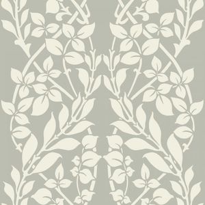 contemporary wallpaper / natural fiber / nature pattern / metallic look