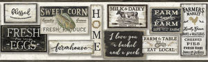 contemporary wallpaper border