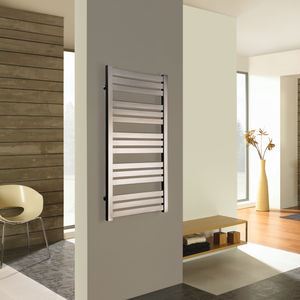 hot water towel radiator / metal / contemporary / bathroom
