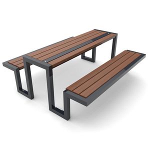 contemporary picnic table