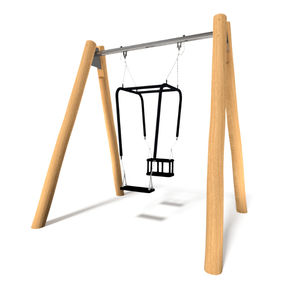 wooden swing