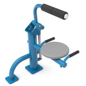 back weight training machine