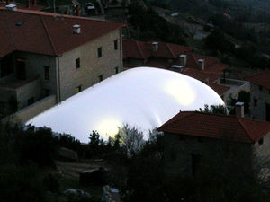 tennis court inflatable structure