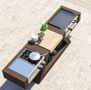 contemporary kitchen island