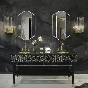 double washbasin cabinet