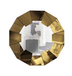wall-mounted mirror