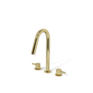 double-handle washbasin mixer tap
