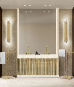 Golden washbasin cabinet - All architecture and design manufacturers