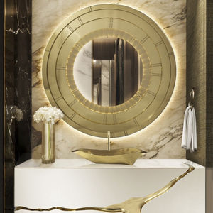 wall-mounted bathroom mirror