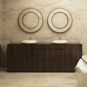 wall-mounted mirror