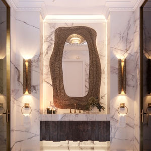wall-mounted mirror