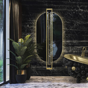 wall-mounted mirror
