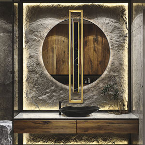 wall-mounted mirror