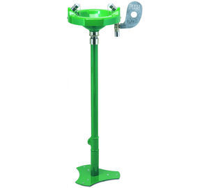 floor-mounted washing station