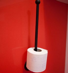 wall-mounted toilet roll holder