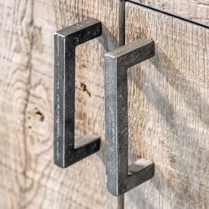 aged iron furniture handle