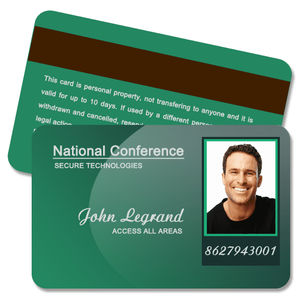 access control transponder card