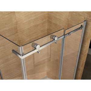 glass shower cubicle