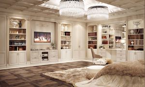 traditional TV wall unit