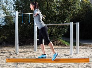 fitness trail balance beam