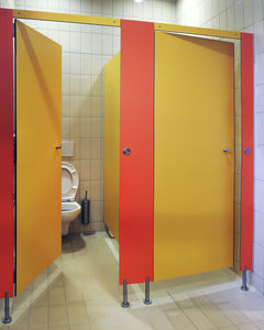 public washroom toilet cubicle