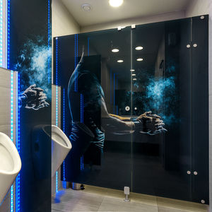 toilet cubicle