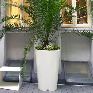 galvanized steel planter