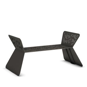 contemporary public bench