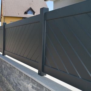 fence with panels 1