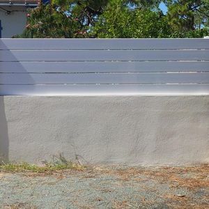 fence with panels