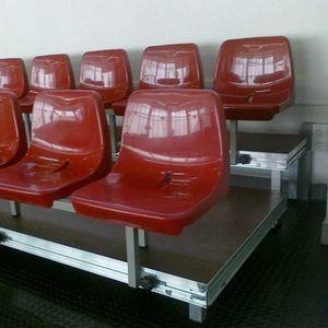 low-back stadium seat
