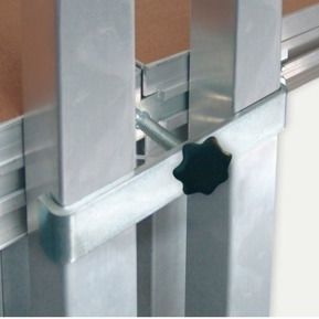 galvanised steel mounting clip