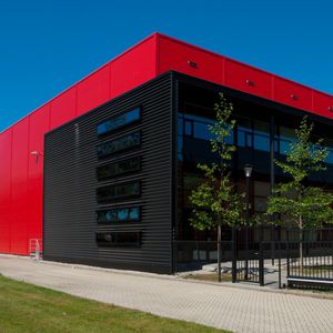 metal ventilated facade
