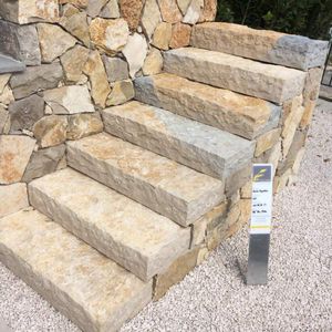 natural stone step