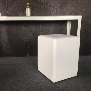 contemporary pouf